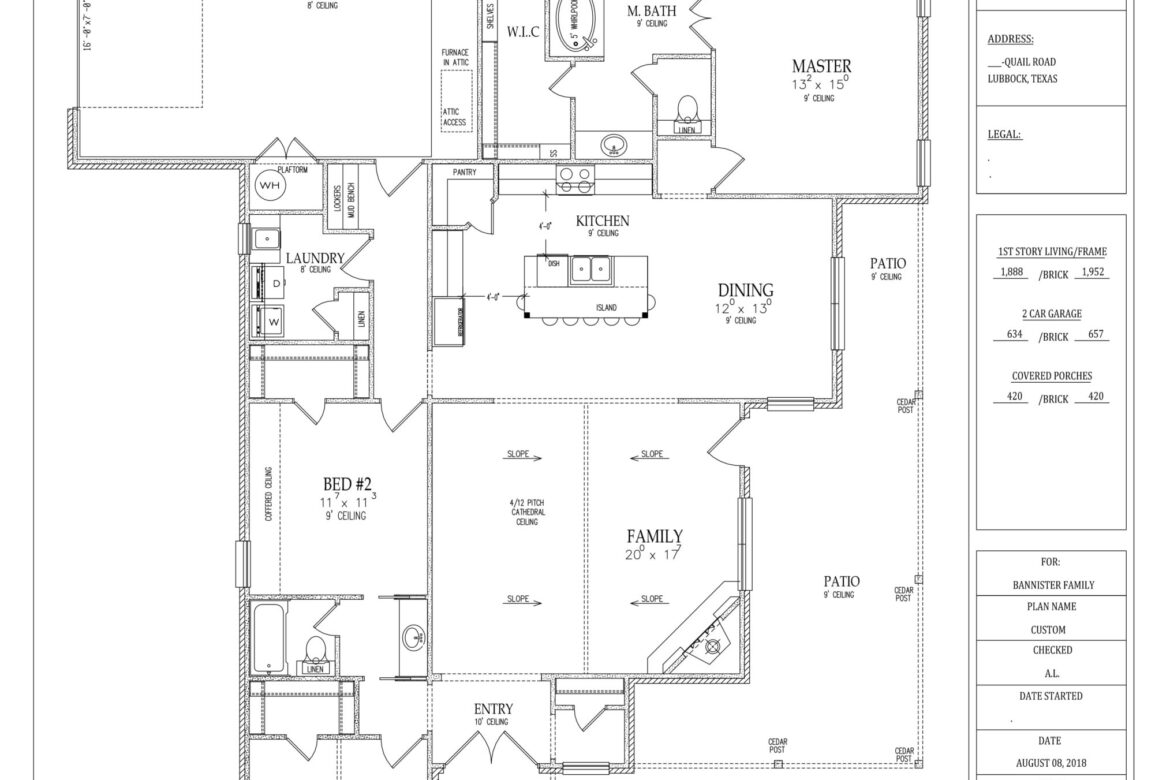 Quail Road SPEC Sheet